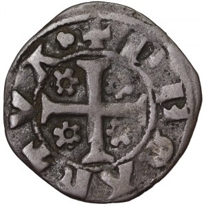 Italienische Staaten, Mantua, Luigi und Guido Gonzaga (1328-1369), Quattrino n.d., Mantua