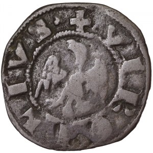 Italian States, Mantova, Luigi and Guido Gonzaga (1328-1369), Quattrino n.d., Mantova