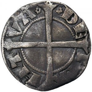 États italiens, Mantoue, François Ier Gonzague (1382-1407), Grosso Aquilino s.d., Mantoue