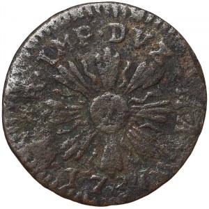 Italian States, Mantova, Carlo VI (1707-1740), 1 Soldo 1727, Mantova