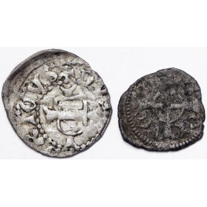 États italiens, Merano, Federico IV (1406-1439), Lot 2 pièces.