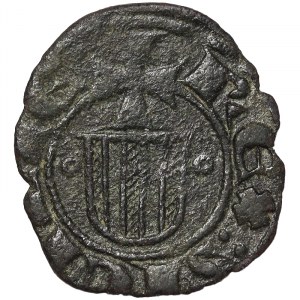 Italian States, Messina, Alfonso I d'Aragona (1416-1458), Denaro n.d., Messina