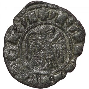 Italian States, Messina, Alfonso I d'Aragona (1416-1458), Denaro n.d., Messina