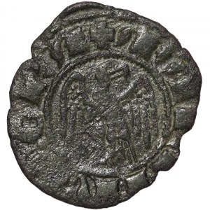 Italské státy, Messina, Alfonso I d'Aragona (1416-1458), Denaro n.d., Messina