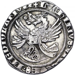 Italské státy, Milán, Lucchino Visconti (1339-1349), Grosso da 2 Soldi b.d., Milán