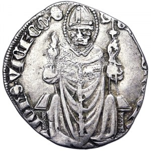 Państwa włoskie, Mediolan, Lucchino Visconti (1339-1349), Grosso da 2 Soldi b.d., Mediolan