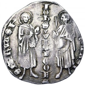 États italiens, Milan, Giovanni Visconti (1349-1354), Grosso da 2 Soldi s.d., Milan