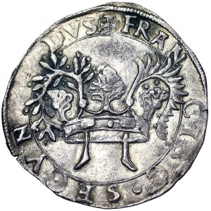 Italian States, Milan, Francesco II Sforza (1521-1535), Grosso da 5 Soldi n.d., Milan