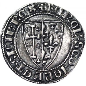 Italienische Staaten, Neapel, Carlo II d'Angiò (1285-1309), Saluto n.d., Neapel