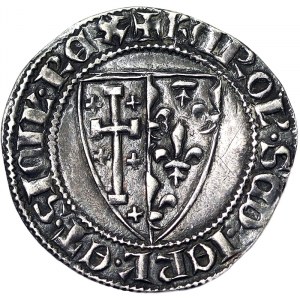 Italské státy, Neapol, Carlo II d'Angiò (1285-1309), Saluto n.d., Neapol