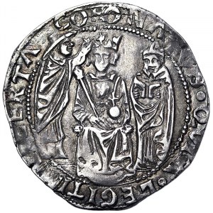 Italienische Staaten, Neapel, Ferdinando I d'Aragona (1458-1494), Coronato n.d., Neapel