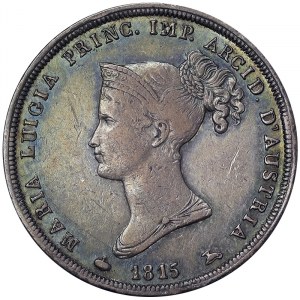 États italiens, Parme, Marie-Louise d'Autriche (1815-1847), 2 Lire 1815, Parme