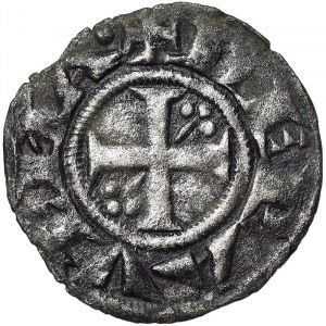 Państwa włoskie, Rawenna, anonimowe monety arcybiskupów (1232-XIV wiek), Denaro XI Secolo, Rawenna