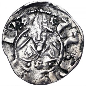 Italian States, Rome (Papal State), Urbano V (1362-1370), 1/2 Grosso n.d., Rome
