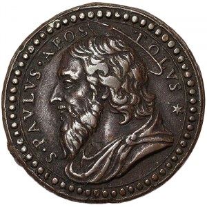 Państwa włoskie, Rzym (państwo papieskie), Innocenzo X (1644-1655), medal 1650, Rzym