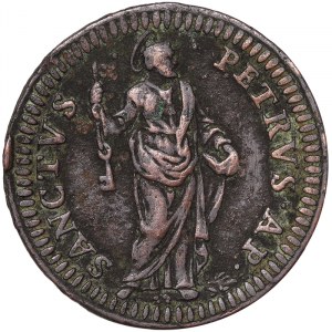 Italienische Staaten, Rom (Kirchenstaat), Innocenzo XI (1676-1689), Quattrino o.J., Rom