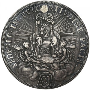 Italian States, Rome (Papal State), Innocenzo XII (1691-1700), Piastra 1692, Rome