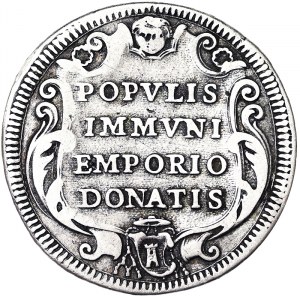 Talianske štáty, Rím (pápežský štát), Clemente XII (1730-1740), Testone 1734/1735, Rím