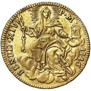 Talianske štáty, Rím (pápežský štát), Benedetto XIV (1740-1758), Zecchino 1746, Rím