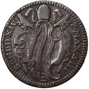 Italské státy, Řím (Papežský stát), Benedetto XIV (1740-1758), Baiocco 1742, Řím