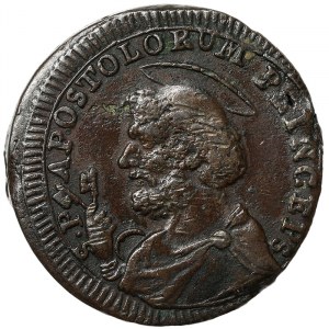 Italian States, Rome (Papal State), Pio VI (1775-1799), Sampietrino da Due Baiocchi e Mezzo 1797, Rome