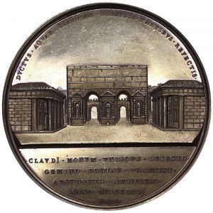 Talianske štáty, Rím (pápežský štát), Gregorio XVI (1831-1846), medaila 1841, Rím