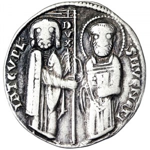 Włochy, Wenecja, Jacopo Tiepolo (1229-1249), Grosso (pierwszy typ) b.d., Wenecja