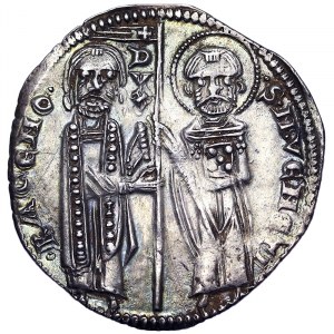 États italiens, Venise, Ranieri Zeno (1253-1268), Grosso (Premier type) s.d., Venise