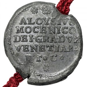 Stati italiani, Venezia, Francesco Erizzo (1631-1646), Bolla Plumbea con cordone n.d., Venezia