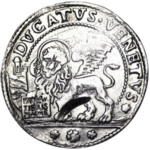 États italiens, Venise, Alvise II Mocenigo (1700-1709), Ducato D'argento o Ducatello n.d., Venise