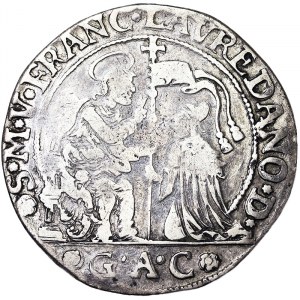États italiens, Venise, Francesco Loredan (1752-1762), Ducato d'argento o Ducatello n.d., Venise