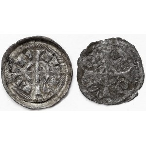 États italiens, Vérone, Scaliger anonyme (1259-1329), Lot 2 pièces.