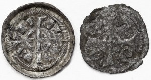 Włochy, Werona, wczesny anonim Scaliger (1259-1329), 2 szt.