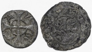 États italiens, Vérone, Scaliger anonyme (1259-1329), Lot 2 pièces.