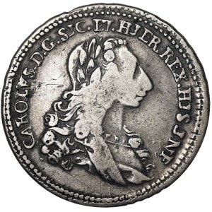 Italské státy, Sicilské království (1130-1816), Carlo III of Borbone (1734-1759), 6 Tarì 1735, Palermo