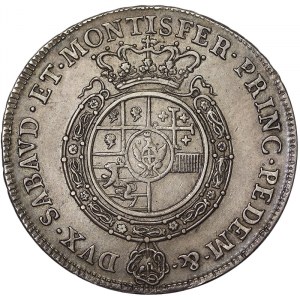 Włochy, Królestwo Sardynii (1324-1861), Carlo Emanuele III (1730-1773), Scudo da 6 Lire 1765, Turyn