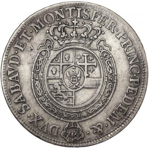 Itálie, Sardinské království (1324-1861), Carlo Emanuele III (1730-1773), 1/2 Scudo 1757, Turín