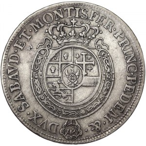 Włochy, Królestwo Sardynii (1324-1861), Carlo Emanuele III (1730-1773), 1/2 Scudo 1757, Turyn