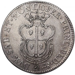Italia, Regno di Sardegna (1324-1861), Carlo Emanuele III (1730-1773), 1/2 Scudo 1770, Torino