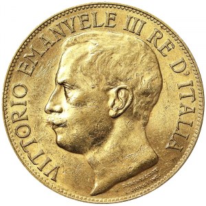 Itálie, Italské království, Vittorio Emanuele III (1900-1946), 50 lir 1911, Řím