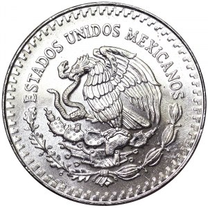 Mexiko, Druhá republika (1867-dátum), 1 Onza 1986, Mexico City