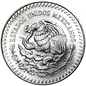 Mexiko, Zweite Republik (ab 1867), 1 Onza 1989, Mexiko-Stadt