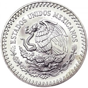 Mexiko, Zweite Republik (ab 1867), 1 Onza 1992, Mexiko-Stadt