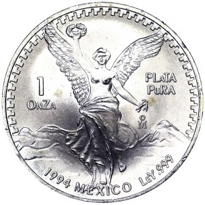 Mexiko, Zweite Republik (ab 1867), 1 Onza 1994, Mexiko-Stadt