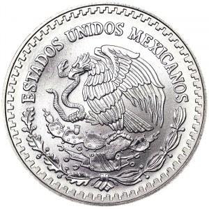 Mexiko, Zweite Republik (ab 1867), 1 Onza 1997, Mexiko-Stadt