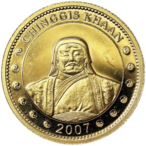 Mongolsko, republika (1924-dátum), 1 000 tugrikov 2007