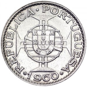Mozambik, portugalski Mozambik (1951-1975), 20 Escudos 1960