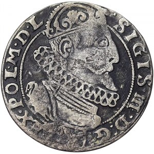 Poľsko, kráľovstvo, Žigmund III (1587-1632), 6 Gröscher 1625, Krakov