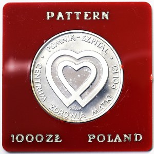 Polsko, republika (od roku 1945), 1 000 zlotých (vzor) 1986