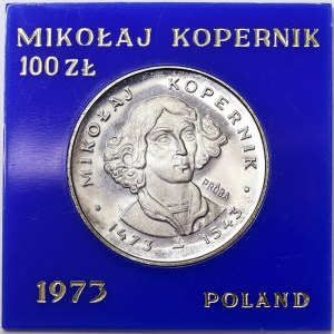Polsko, republika (od roku 1945), 100 zlotých (vzor) 1973